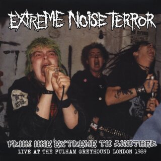 EXTREME NOISE TERROR -- From One Extreme to Another - Live  LP