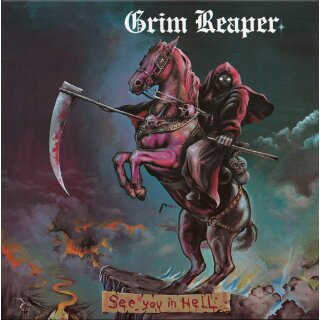GRIM REAPER -- See You in Hell  LP  BLACK  MUSIC ON VINYL