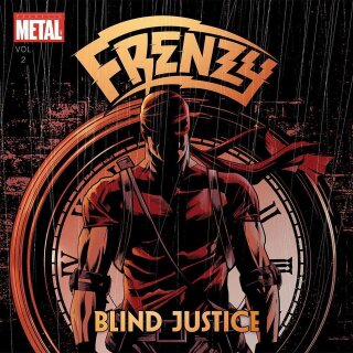 FRENZY -- Blind Justice  LP  SPLATTER