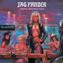 JAG PANZER -- Ample Destruction  LP  COMIC COVER  LTD...