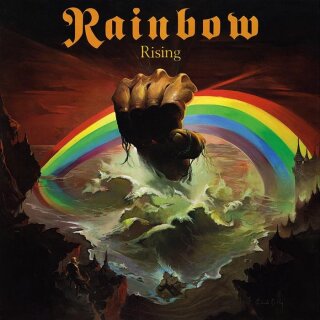 RAINBOW -- Rainbow Rising  LP  BLACK