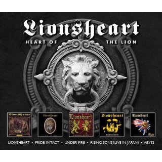 LIONSHEART -- Heart of the Lion  5CD BOX