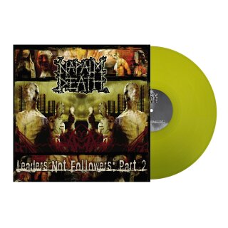 NAPALM DEATH -- Leaders Not Followers Pt 2  LP  YELLOW