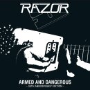 RAZOR -- Armed and Dangerous - 35th Anniversary Edition  LP  BLACK