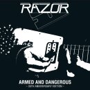 RAZOR -- Armed and Dangerous - 35th Anniversary Edition  SLIPCASE  CD