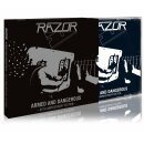 RAZOR -- Armed and Dangerous - 35th Anniversary Edition  SLIPCASE  CD