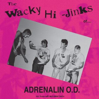ADRENALIN O.D. -- The Wacky Hi-Jinks of Adrenalin O.D. - 35 Anniversary Millennium Edition  LP  BLUE