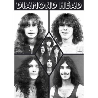 DIAMOND HEAD -- Lightning to the Nations - The White Album  POSTER