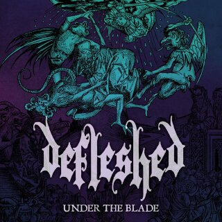 DEFLESHED -- Under the Blade  LP  BLACK