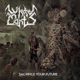 WHITE MANTIS -- Sacrifice Your Future  LP  WHITE