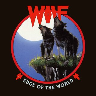 WOLF -- Edge of the World  LP  ALTERNATE COVER  POSTER