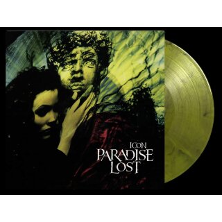 PARADISE LOST -- Icon  DLP  YELLOW/ BLACK MARBLED
