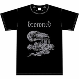 DROWNED -- Exhaling Spirits MMXV  (grey)  SHIRT