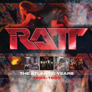 RATT -- The Atlantic Years 1984 - 1990  5CD  CLAMSHELL BOXSET