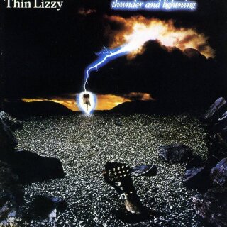 THIN LIZZY -- Thunder and Lightning  LP