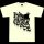 BLACK CURSE -- Logo  SHIRT  NATURAL WHITE L