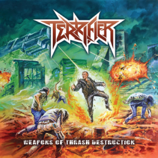 TERRIFIER -- Weapons of Thrash Destruction  LP  YELLOW