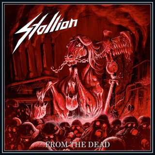 STALLION -- From the Dead  LP  NEON ORANGE