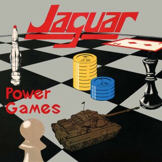 JAGUAR -- Power Games  LP+7"  PURPLE