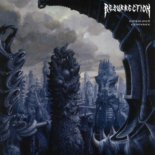 RESURRECTION -- Embalmed Existence  LP  BLACK