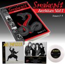 SNAKEPIT -- Archives Vol.1 + Jag Panzer  7"  CLEAR