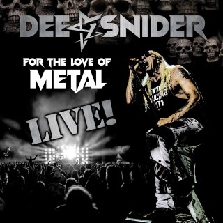 DEE SNIDER -- For the Love of Metal - Live!  DLP+DVD