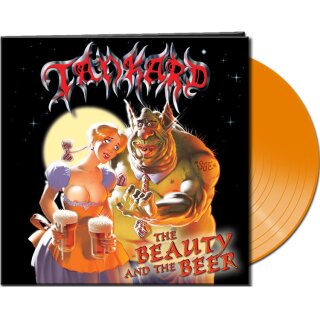TANKARD -- The Beauty and the Beer  LP  ORANGE