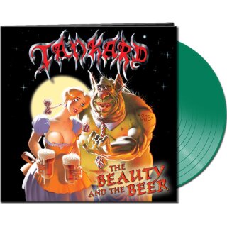 TANKARD -- The Beauty and the Beer  LP  GREEN