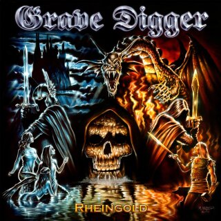 GRAVE DIGGER -- Rheingold  LP  GOLD