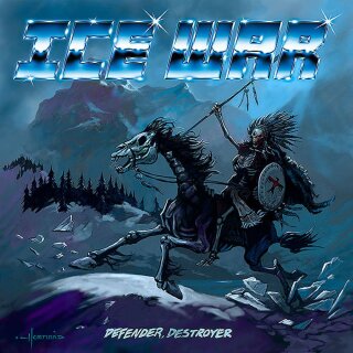 ICE WAR -- Defender, Destroyer  LP  BLACK
