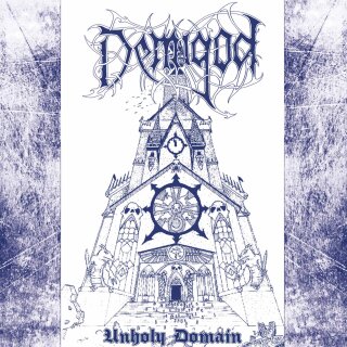 DEMIGOD -- Unholy Domain  LP  BLUE