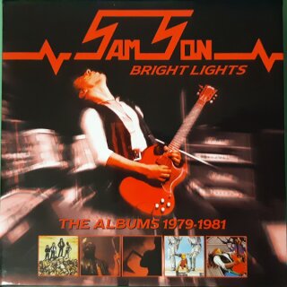 SAMSON -- Bright Lights - The Albums 1979-1981 5CD CLAMSHELL BOXSET