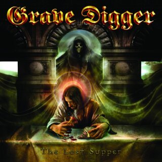 GRAVE DIGGER -- The Last Supper  LP  RED