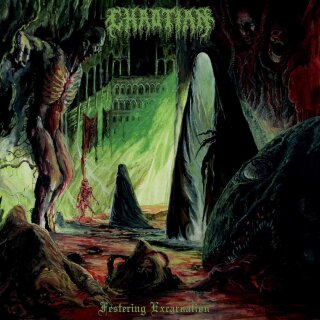 CHAOTIAN -- Festering Excarnation  LP  BLACK