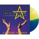 HELSTAR -- A Distant Thunder  LP  LTD  BLUE/ YELLOW