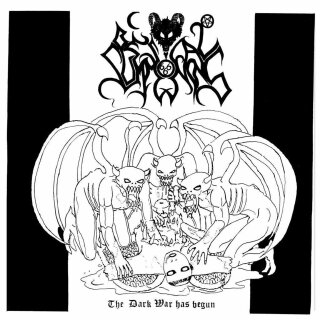 BESTIAL SUMMONING -- The Dark War Has Begun  LP  BLACK