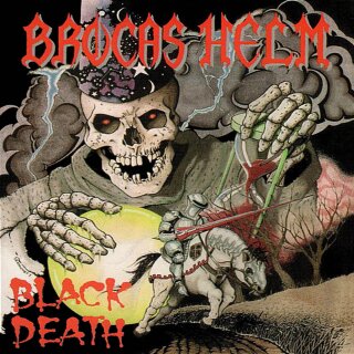 BROCAS HELM -- Black Death  LP  BLACK