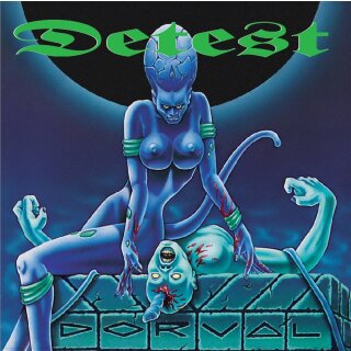 DETEST -- Dorval / DeathBreed  DLP  BLACK