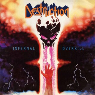 DESTRUCTION -- Infernal Overkill  LP  MARBLED
