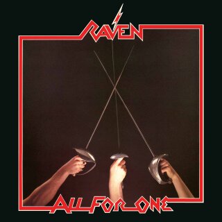 RAVEN -- All for One  LP+10"  BLACK