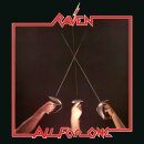 RAVEN -- All for One  LP+10"  GREEN