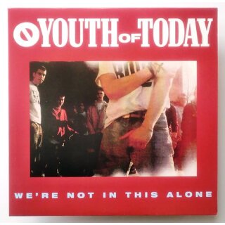 YOUTH OF TODAY -- Were not in this alone  LP