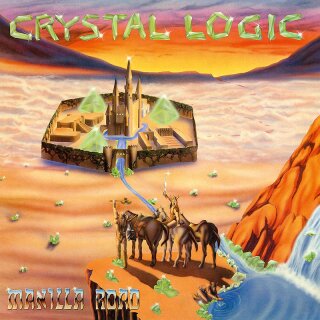 MANILLA ROAD -- Crystal Logic  LP  BLACK  4260255249753