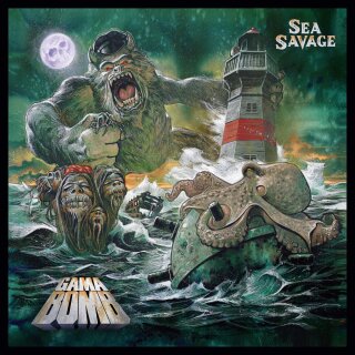 GAMA BOMB -- Sea Savage  LP  BLUE