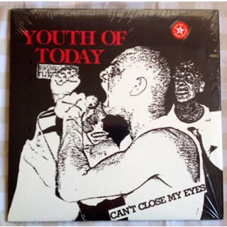 YOUTH OF TODAY -- Cant Close My Eyes  LP