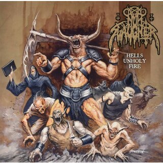 NUNSLAUGHTER -- Hells Unholy Fire  LP  BONE
