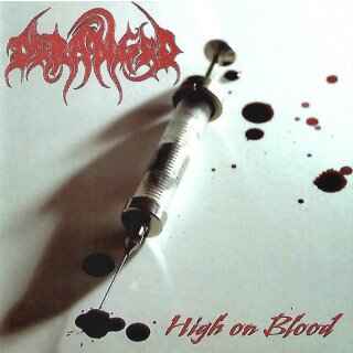 DERANGED -- High on Blood  LP  BLACK
