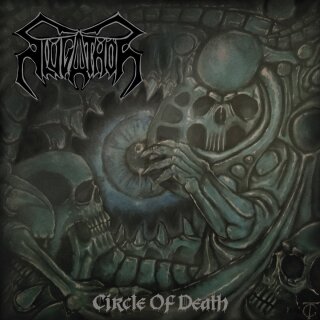 SLUGATHOR -- Circle of Death  LP  MARBLED