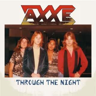 AXXE -- Through the Night  7"  GREEN