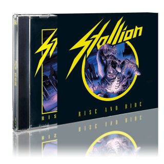 STALLION -- Rise and Ride  CD  O-CARD  EVIL INVADERS RECORDS